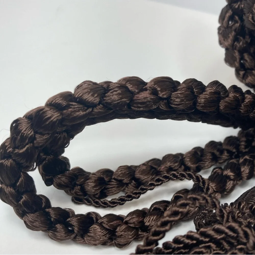 Brown Drapery Curtain Chair Tie Back 24